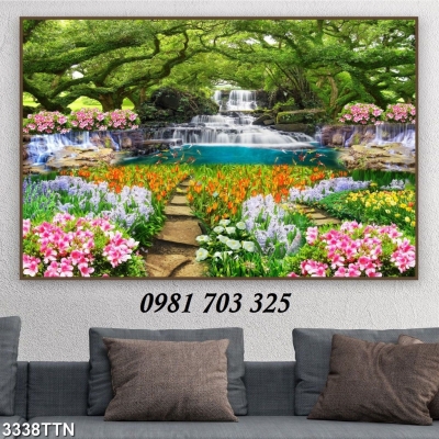 Tranh gạch 3D, tranh phong cảnh