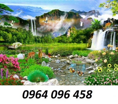 Tranh gạch men 3d phong cảnh - NX2