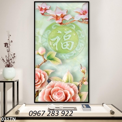 Tranh phòng khách họa tiết 3d đẹp