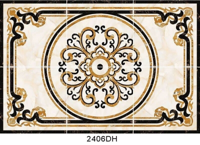 Trang trí nền nhà - thảm gạch 3D