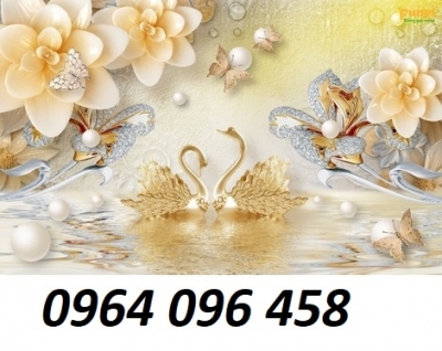 Tranh gạch 3d trang trí phòng khách - 123ĐC