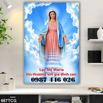 Gạch tranh thiên chúa, tranh công giáo HP8273