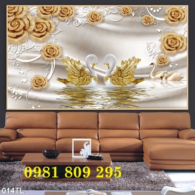 Tranh gạch men sứ ngọc đẹp