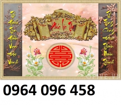 gạch tranh phòng thờ - CBV90