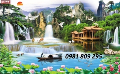 Tranh gach 3d phong cảnh