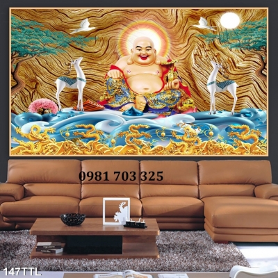 Tranh gạch tài lộc trang trí