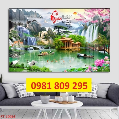 Gạch trang trí , tranh gạch phong cảnh