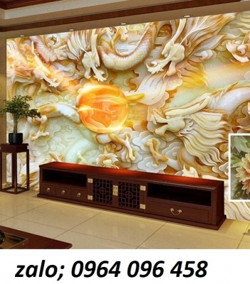 Tranh gạch 3d con rồng - SCMN53