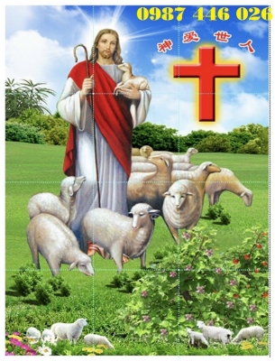 Gạch tranh thiên chúa HP97234