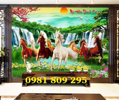 Tranh gạch mã đáo thành công