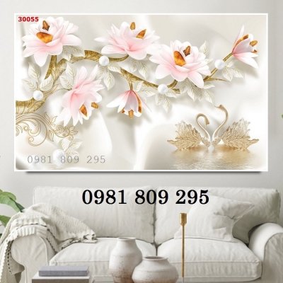 gạch tranh 3d - tranh gạch 3d giả ngọc