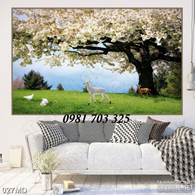 tranh gạch 3D đẹp trang trí phòng