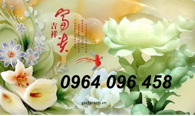 Tranh gạch 3d trang trí phòng khách - KCFVC3