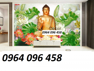Tranh phật 3d - tranh gạch 3d phật - NMMM04