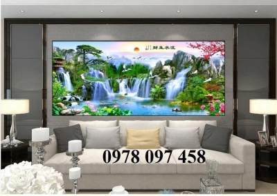 Gạch tranh 3D phong cảnh