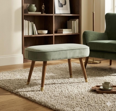 Ghế băng Mini xanh