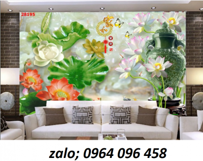 Gạch tranh trang trí phòng khách 3d - 632SV