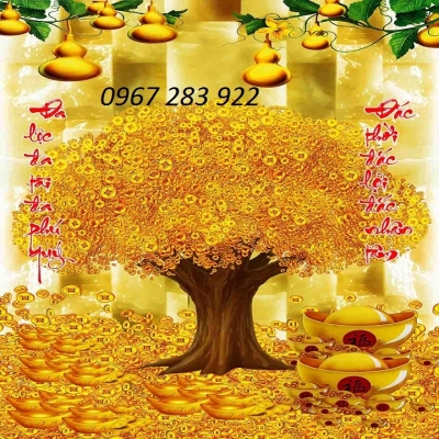 Tranh phong thủy 3d ốp tường đẹp
