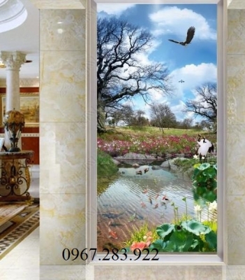 Tranh 3D- Tranh phong cảnh