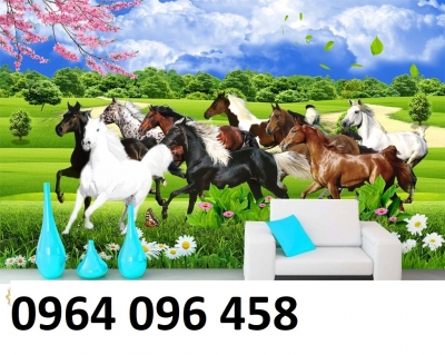 Tranh gạch 3d mã đáo thành công - 235XN