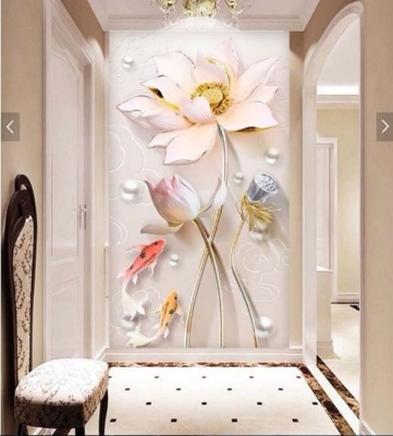 Tranh gạch 3d khổ đứng - GVCC3