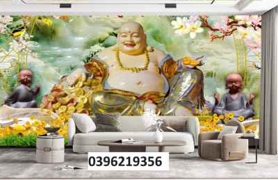Tranh tài lộc trang trí 3d