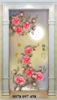 Tranh khổ đứng- tranh phòng khách