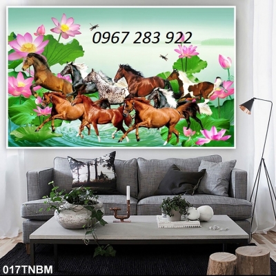 Gạch trang trí tường họa tiết mã đáo thành công