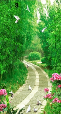 Tranh gạch 3d phong cảnh đẹp - TEWXC4