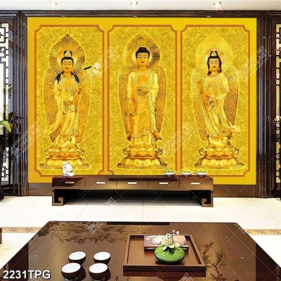 Gạch Phật giáo 3D trang trí