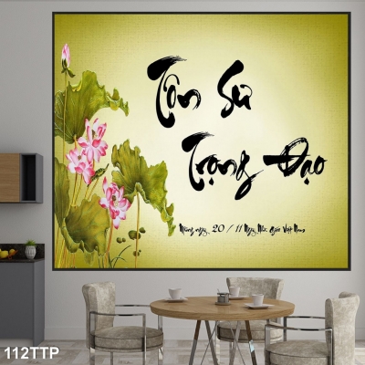 Gạch men in tranh phủ Uv ốp tường cao cấp