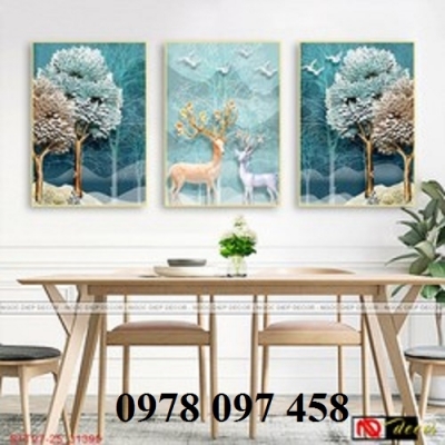 Tranh phòng bếp - tranh gạch men