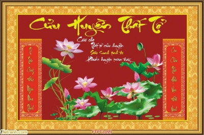 Tranh 3D- Tranh phòng thờ