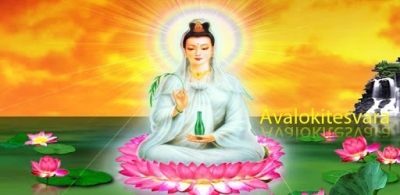 Tranh gạch 3d phật quan âm - XVC73