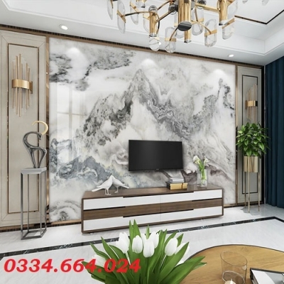 Tấm ốp tường giả đá sợi than tre