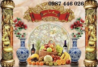 Gạch tranh phòng thờ HP9824