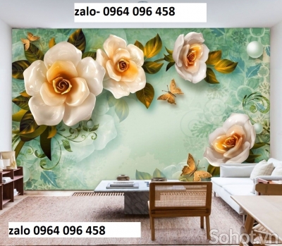 Tranh gạch 3d bóng kính - SX21