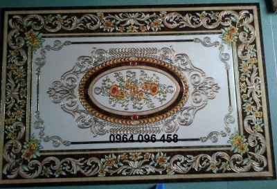 Gạch thảm trang trí phòng khách - BXC88