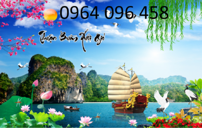 tranh cảnh đồng 3d - NM77