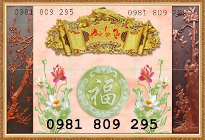 Tranh phòng thờ , gạch tranh 3d