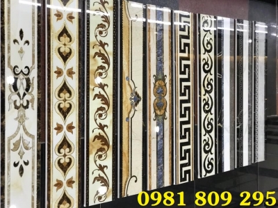 Gạch viền trang trí phòng khách GDSF7