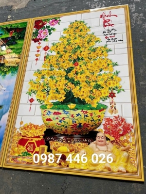 Gạch ốp tường tranh gạch 3d đẹp