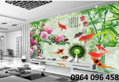 Tranh gạch ốp tường 3d phong cảnh - GDXC43