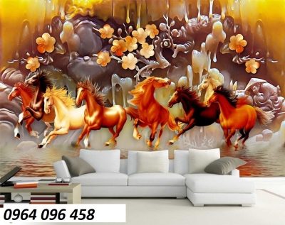 Tranh gạch mã đáo thành công 3d - 766CV