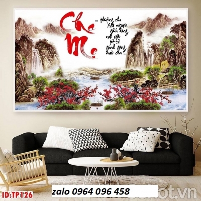Tranh gạch 3d ốp nhà mồ - MCV84
