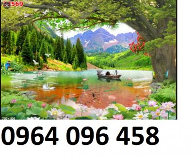 Gạch tranh 3d bóng kính - XCV89