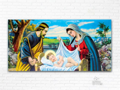 Tranh gạch ốp tường thiên chúa 3d - 5777CV