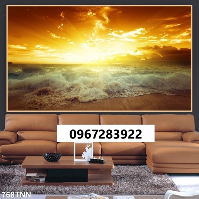 Tranh gạch trang trí đẹp phong cảnh