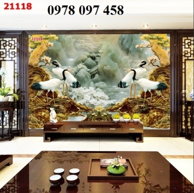 Tranh gạch 3D - tranh sứ ngọc
