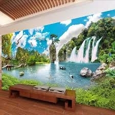 tranh gạch 3d ốp tường tranh phong cảnh - BVC34